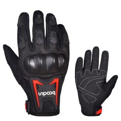 Motorbike Leather Gloves